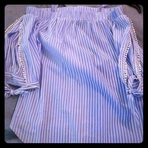 Sexy arm keyhole sleeve top